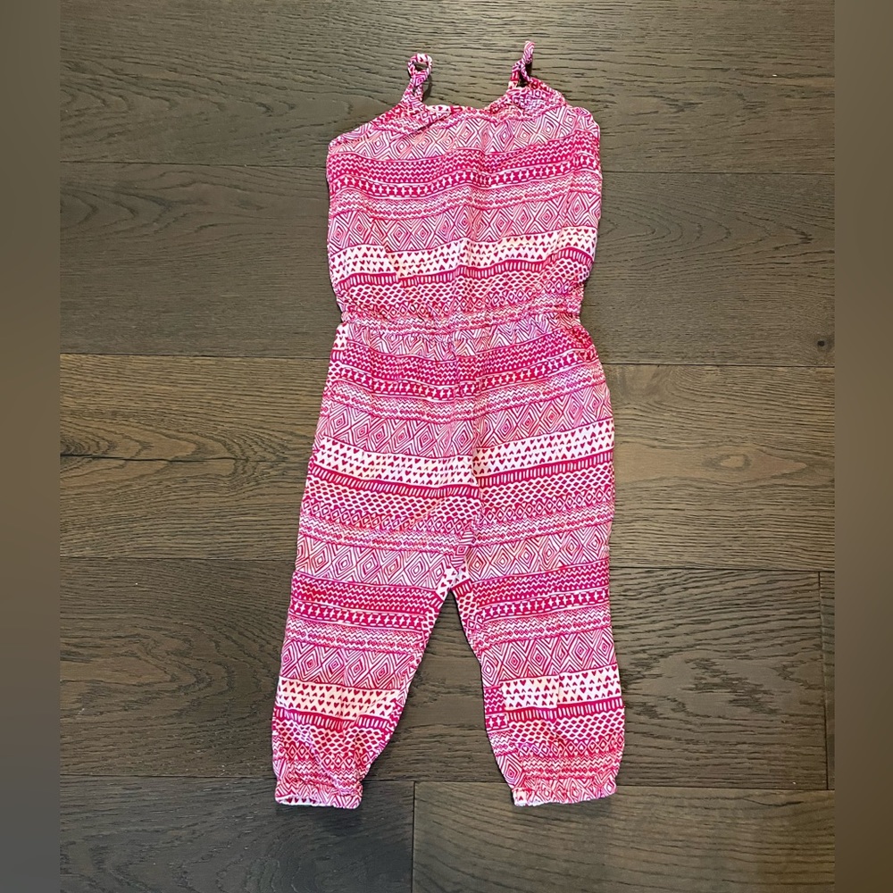 TCP pink toddler girls romper 3T NWT